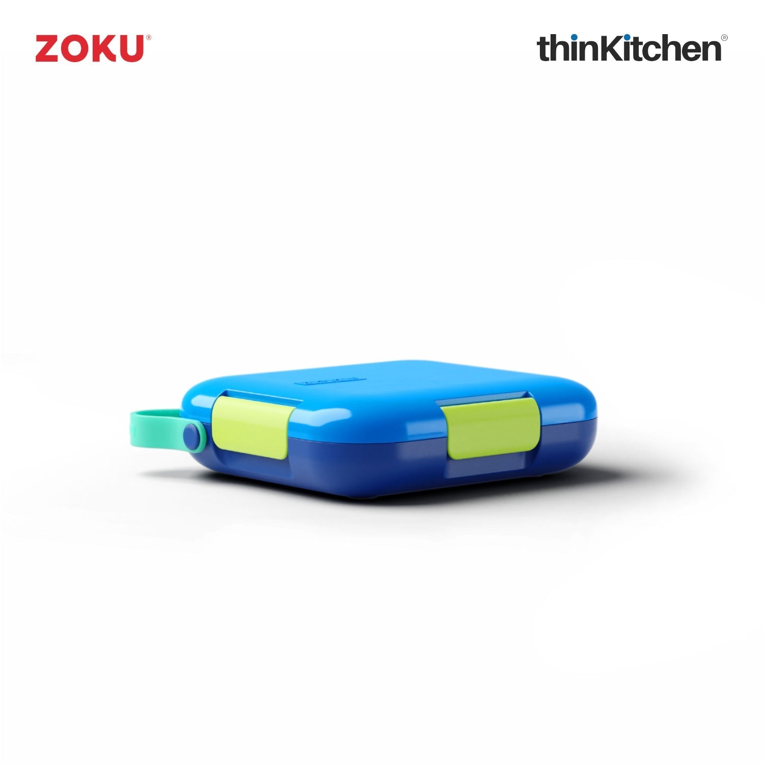 Zoku Combo sets of Dino Kids Flip Straw Bottle x  Neat Bento Box - 11